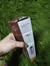 Espumador de leche eléctrico potente, batidor de acero inoxidable, fabricante de espuma, 2 uds.