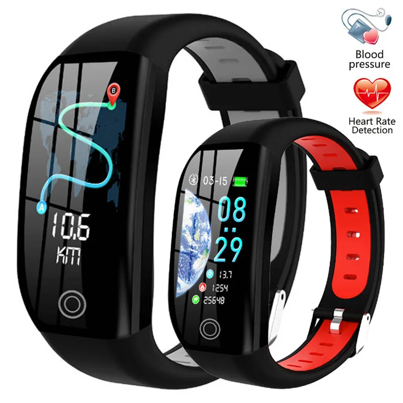 GPS Smart Bracelet Band Activity Tracker Cardio Bracelet IP68 Waterproof Heart Rate Blood Pressure Pedometer Bracelet In Russian