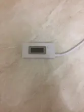 Amperímetro de cola blanca de KCX-017 con pantalla LCD, medidor de Monitor de capacidad de corriente de voltaje Mini USB, Detector de 3V-7V, medidor de corriente móvil