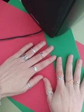 Anillo de nudillo con punta abierta para mujer y niña, joyería ajustable, para vacaciones en la playa, verano, venta al por mayor