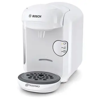 

COFFEE MAKER MULTIBEBIDA BOSCH TASSIMO VIVY 2 WHITE-1300W-TANK 0.7L-AUTOMATIC PROGRAM DESCALING AND CLEANING