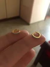 ROMAD-pendientes de aro de Plata de Ley 925 para mujer, pendientes de circón turquesa, aros redondos, joyería de lujo S925