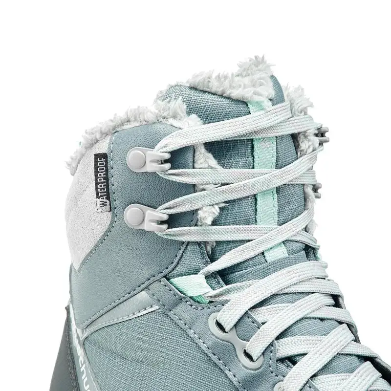 БОТИНКИ ЖЕНСКИЕ ДЛЯ ЗИМНИХ ПОХОДОВ SH520 X-WARM MID QUECHUA. Decathlon