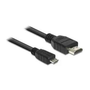 

Micro USB B to HDMI MHL Cable DELOCK 83244 2 m Black