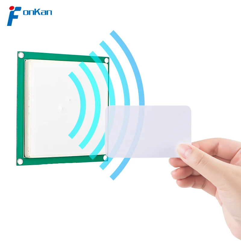UHF RFID Module TTL232 UHF Reader Integrated RFID Antenna ISO18000-6C RFID UHF Module for Arduino Raspberry Pi ESP32 RFID UHF
