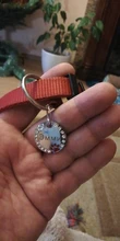 Collar antipérdida para perro, etiquetas de identificación con nombre de perro, regalos para amantes de los perros, etiquetas para el cuello para perro, etiqueta de mascota grabada