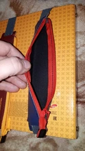 Estuche de cuero Pu de lujo con hebilla elástica, estuche de lápices para libro, Notebook, lapicero escolar, estuche de bolígrafo para oficina y reuniones, fácil de llevar