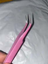 Tweezers Eyelash-Extension-Tools False-Fake Zwellbe Pink Nipper Stainless-Steel