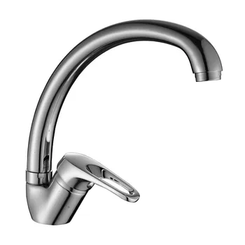 

Decoroom dr37021 single hand mixer for kitchen with high turn excess