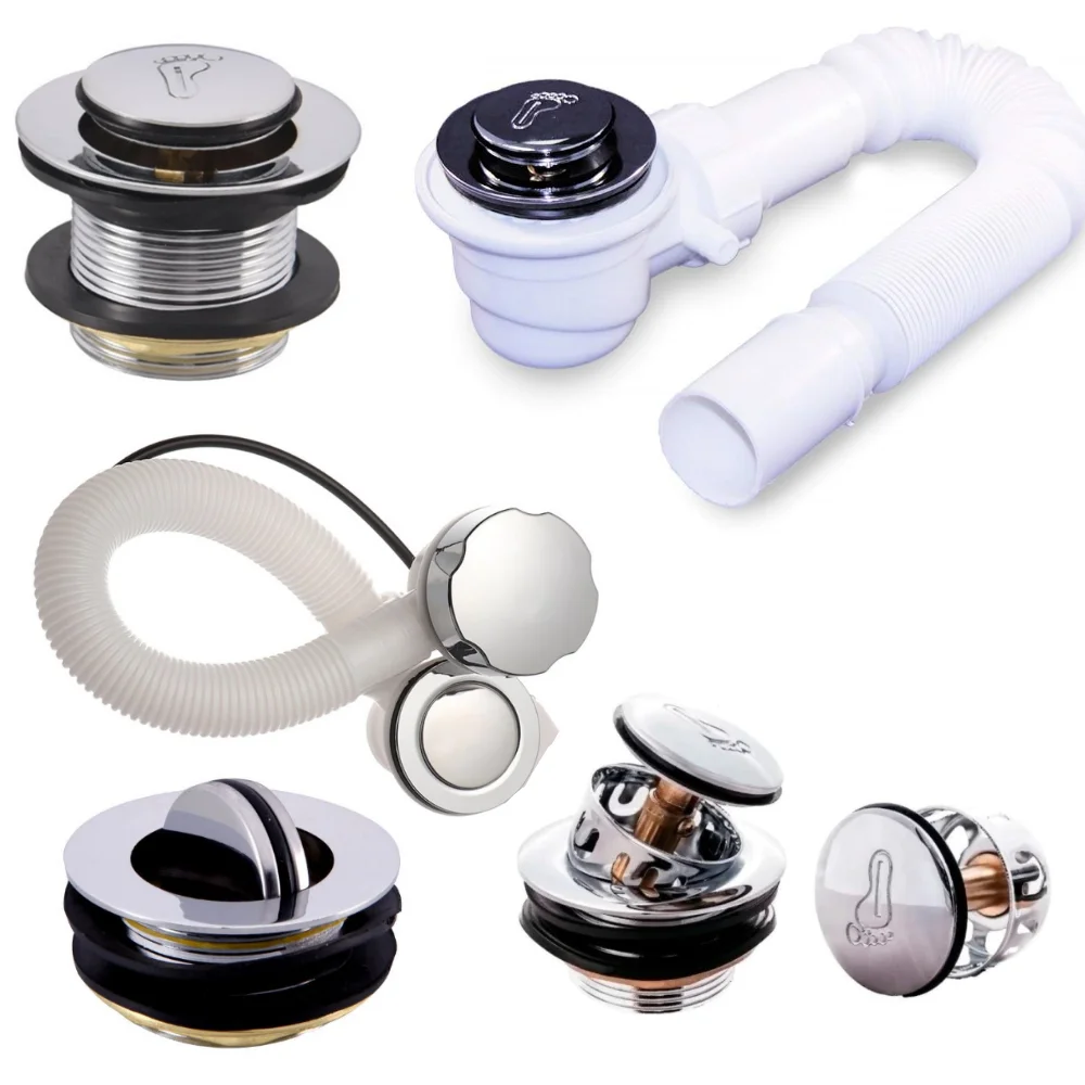 Clikclak Bottom Valve For A Shower Cabin. Bath, Sink. Drain Valve