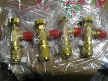 Refrigeration-Tool Safety-Valve-Adapter-Fitting Air-Conditioning R410a Male/famale-Charging-Hose-Valve