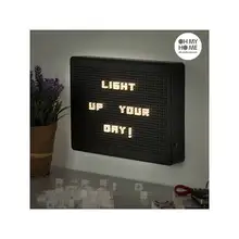 Светящаяся панель с буквами Ooh My Home