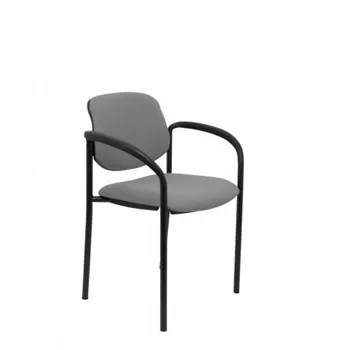 

27NBALI40CB fixed chair Villalgordo bali gray chassis black with Piqueras and Crespo arms