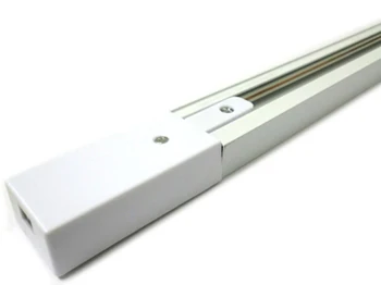 

Guide rail system from 1 meter white color Mono stage spotlights Led track