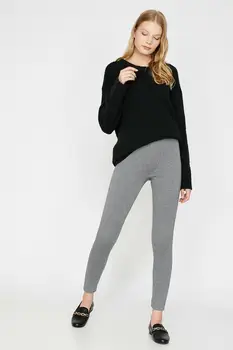 

Cotton Women 'S Black Leggıngs 0KAK43024EK