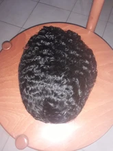 Pelucas de cabello humano malayo para mujeres negras, Bob corto de cabello humano rizado con cierre de encaje 4x4, prearrancado con pelo de bebé