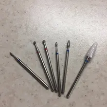 Fresas de diamante para manicura, brocas rotativas para pedicura eléctrica, equipo para quitar cutículas, 1 ud.