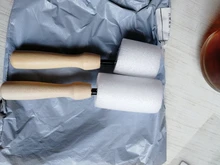 Bolígrafo para bordar y tejer, para manualidades, enhebrador de aguja, mango de madera, herramientas y accesorios de costura