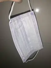 100 Uds niños máscaras desechables no tejida cara máscaras de capa de 3 capas filtro Anti polvo transpirable chico máscara de boca Rosa Blanco en STOCK