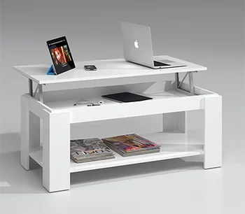 

Center table liftable White artik model GENOVA