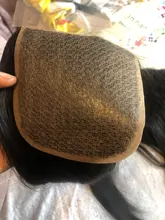 Extensiones de pelo brasileño Remy para mujer, accesorio de cabello humano liso de 10-22 pulgadas con cierre de encaje, Color Natural predespuntado y Base de seda sintética