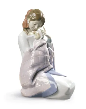 

NAO Figure My Baby. Sculpture Decoration Breast, Mother's Day. Mother of Porcelain