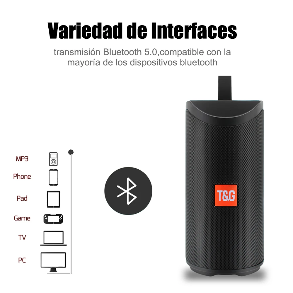 Портативный Bluetooth динамик 10 Вт стерео звук динамик Bluetooth 5,0 Громкая связь FM Водонепроницаемый светодиодный светильник Портативный Bluetooth динамик 10 Вт стерео звук динамик Bluetooth 5,0 Громкая связь FM Водонепроницаемый светодиодный светильник