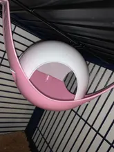 Hamster House Hamster Space Pod Dual-Use Plastic Hamster Cage Hammock Small Animal Space