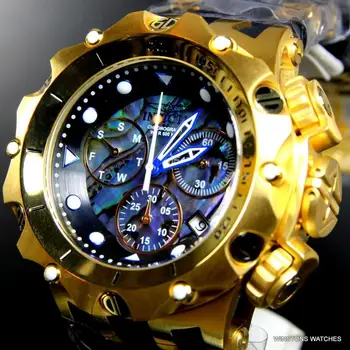 

Invicta Venom Hybrid 26589 Chrono 54mm Gold Men wristwatch clock