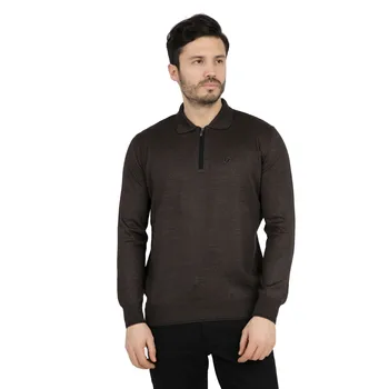 

Buratti Polo Collar Sweater MALE SWEATER 447124