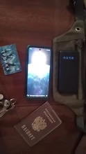 HENGREDA-riñonera de lona para hombre y mujer, bolso de viaje ligero con orificio para auriculares, antirrobo, apto para teléfono de 6 , 2018