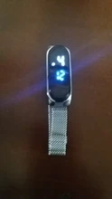 Reloj Led magnético para mujer, resistente al agua, táctil, Digital, de pulsera