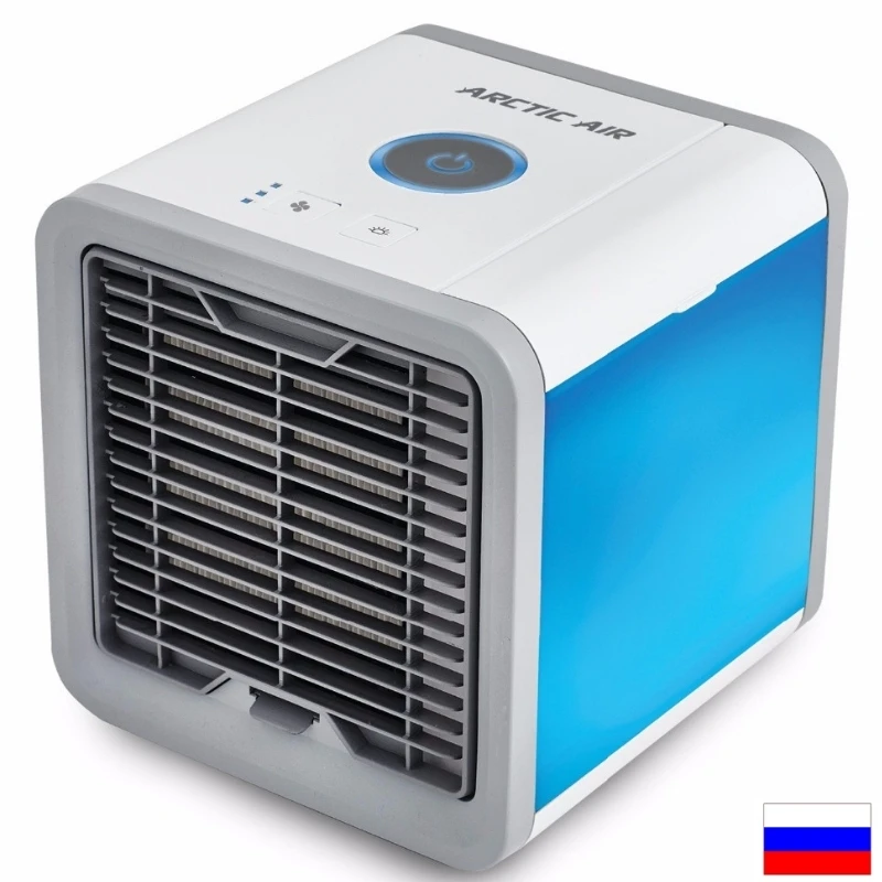 Мини кондиционер вентилятор увлажнитель очиститель воздуха Arctic Air, мобильный кондиционер, охлаждение