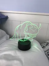 Nightlight 3d-Lamp Room-Decor Appa-Figure Legend-Of-Aang Avatar Kids Child Airbender