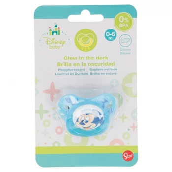 

Anatomical teat pacifier silicone 0-6 M MICKEY MOUSE - DISNEY - BABY PAINT POT