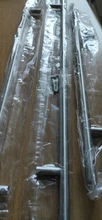 50mm-500mm de acero inoxidable puerta alacena cocina Bar tirador del mango muebles perillas de gabinete manija armario DrawerHandle