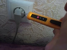 VD802 comprobador de corriente	probador de voltaje voltage meter Detector de voltaje de CA sin contacto medidor probador 12 V-1000 v estilo de pluma indicador eléctrico LED salida tensión de Dectetor Sensor con