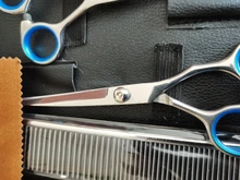 Pet-Scissors Hairdressing-Tools Pet-Grooming Dogs Stainless-Steel for And Cats-Shearing-Set