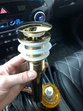 Vessel-Sink-Drain Vanity Bathroom Basin Waste-Pop-Up Dragon-Style Antique Brass Without-Overflow