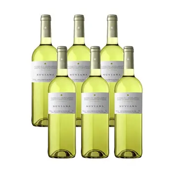 

Wine white Nuviana Chardonnay 2017-Valley Cinca-6 botellas-0,75L, free from Spain, white wine