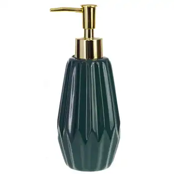 

Dispenser for liquid soap Emerald, ceramics, emerald color