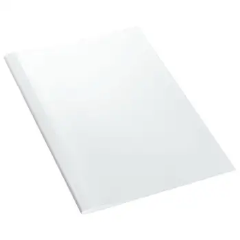 

Capacity-A4 cover Leitz 392000 - 15 sheet 210 mm x 297mm-rectangular-carton-100/Pack-White