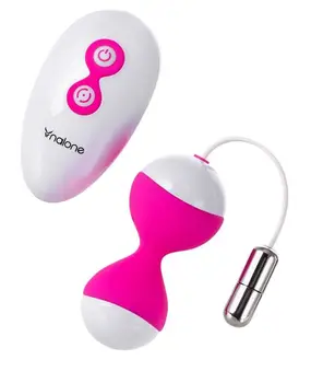 

White pink vaginal balls Nalone MiuMiu