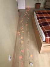 Lamps Led-String-Light Festoon Christmas-Decoration Outdoor Garland Party Waterproof