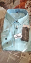 Formal Shirt Embroidery-Collar Slim-Fit Business Long-Sleeve Silky Brand-Clothing Classic