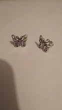 MENGJIQIAO-Clips de Metal con forma de mariposa para mujeres y niñas, joyería de oreja de cartílago falsa, sin Piercing