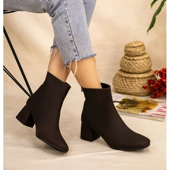 

Nuxe Brown Skin Boots , High Quality 100% Vegan Leather Woman Casual Shoes.Sneaker , Sir , Flip , Waterproof , 2021 Fashion