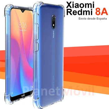 

Premium stand case Shock with corners reinforced compatible with XIAOMI REDMI 8A (6,2 ") 100% transparent housing anti shock