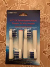 4Pcs Replacement Brush heads for Oral B electric toothbrush before power/Pro health/Triumph/3D