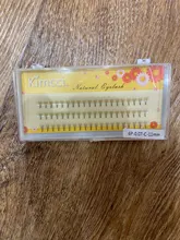 Kimcci-extensiones de pestañas individuales, 2D/3D/4D/5D/6D, profesional, suave, Natural, negro, maquillaje de pestañas postizas
